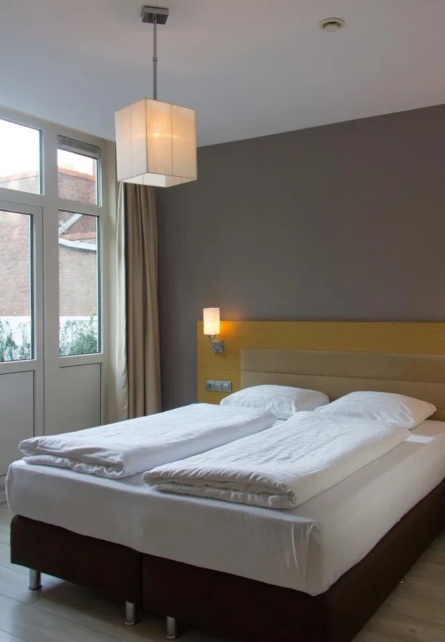 غرفة بسرير مزدوج أو سريرين منفصلين، Hotel Port 2/10
