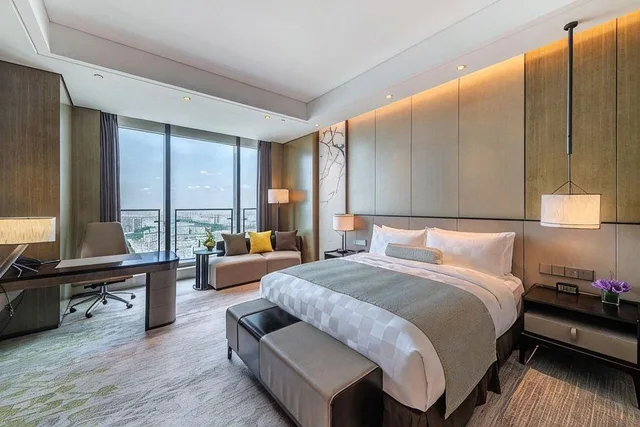 غرفة سوبيريور بسرير كوين، Golden Eagle Summit Hotel Kunshan 1/1