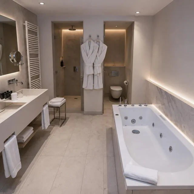 Presidential, Deluxe, Suite, King Bed, Droushia Heights Hotel 7/7