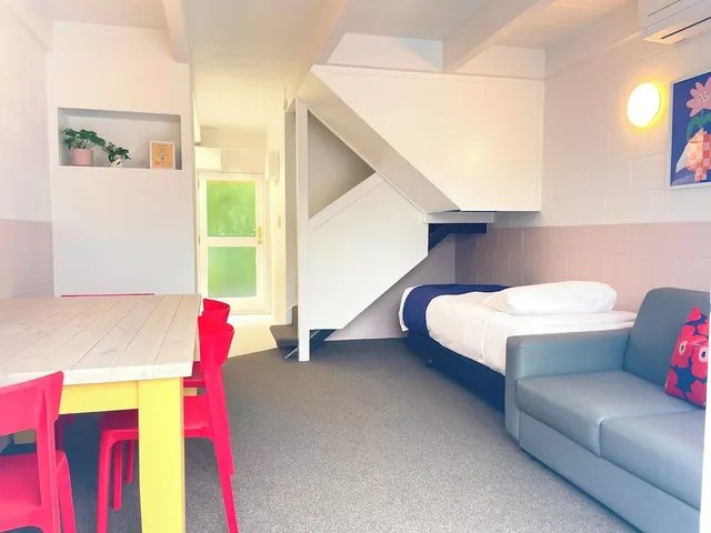 شقة بسرير كوين وسريرين فرديين بغرفتي نوم، Mt Eden Motel 4/5