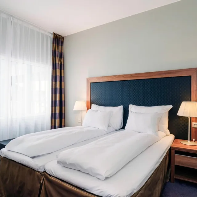 غرفة عائلية بسرير مزدوج، Quality Edvard Grieg Hotel 1/10
