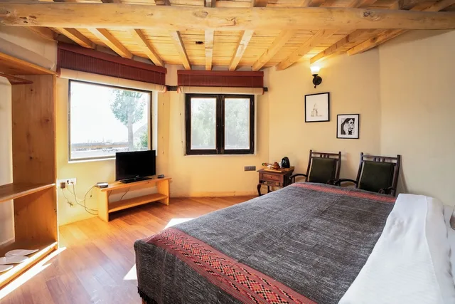 غرفة أساسية بسرير مزدوج بإطلالة على الحديقة بـ6 غرف نوم بحوض استحمام، Ladakh Sarai Resort 1/1
