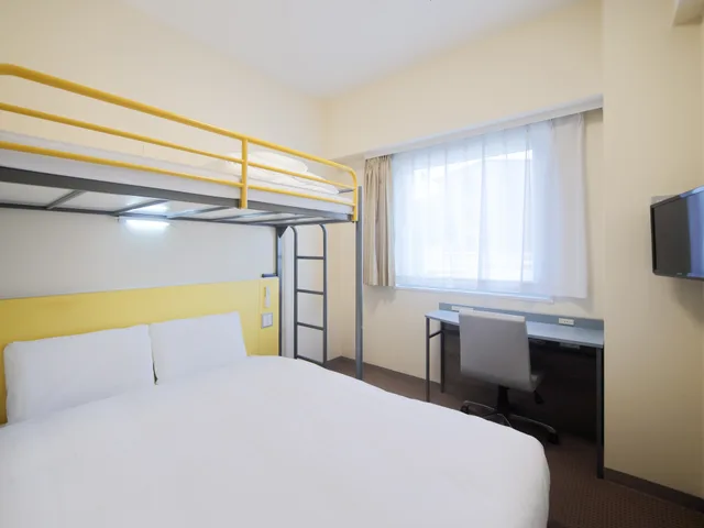 Room, Loft Bed، Comfort Inn Kumamoto Miyukifueda 1/2