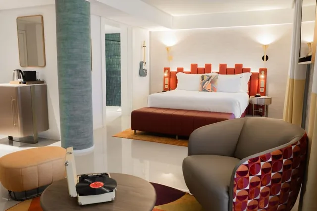 جناح استوديو بسرير كينج مع أريكة، Hard Rock Hotel Marbella 7/10