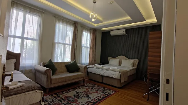 غرفة قياسية ثلاثية بسرير كوين وسرير فردي، Nuray Hotel 9/10