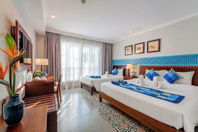 غرفة ديلوكس بسريرين منفصلين بإطلالة على المدينة، Lantana Boutique Hoi An Hotel 2/10