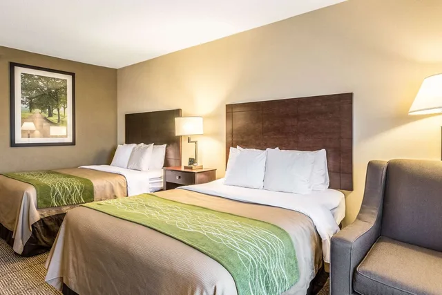 غرفة بسريرين مزدوجين لذوي الإعاقة، Comfort Inn Lansing West MI 4/6