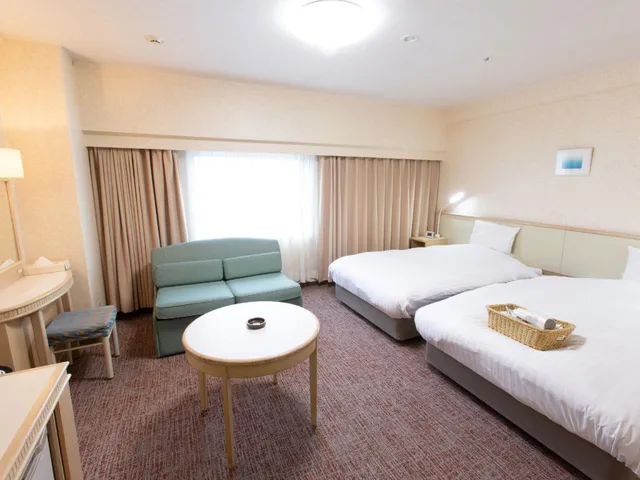 Semi Room, Deluxe, 2 Semi Double Beds, Smoking، Toyama Chitetsu Hotel 1/1