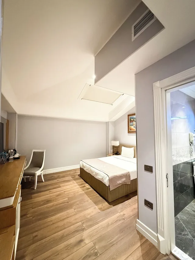 Budget, Queen Bed, No Window، Theatrum Hotel Baku 3/10