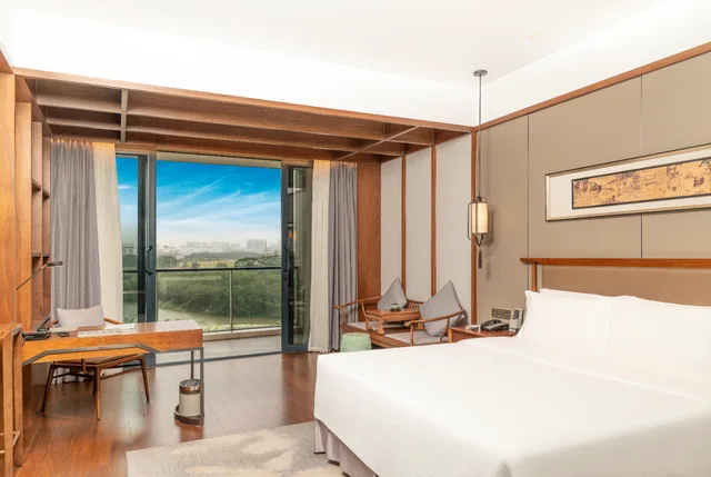 غرفة بزنس بسرير مزدوج، Grand Skylight International Pingshan 2/6
