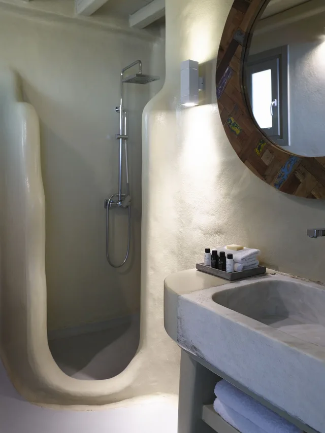جناح جونيور بسرير فردي بإطلالة على البحر، Aeolis Tinos Suites 9/10