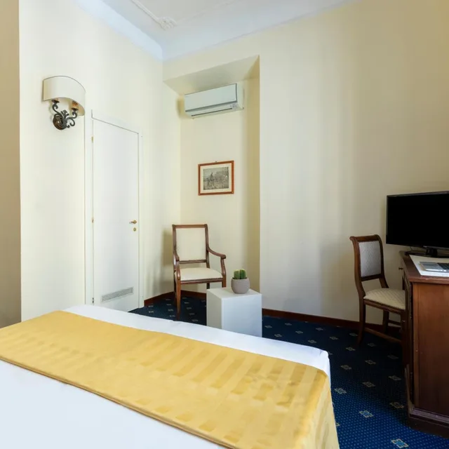 غرفة بسرير مزدوج أو سريرين منفصلين، Hotel Coppede 4/8