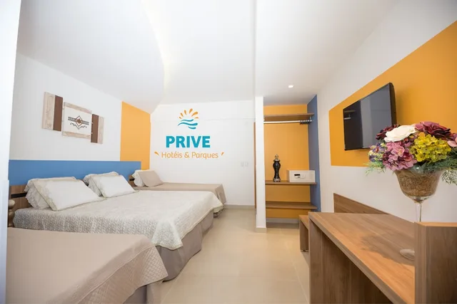 غرفة ديلوكس بسرير مزدوج وسريرين منفصلين، Prive Thermas Hotel 2/10