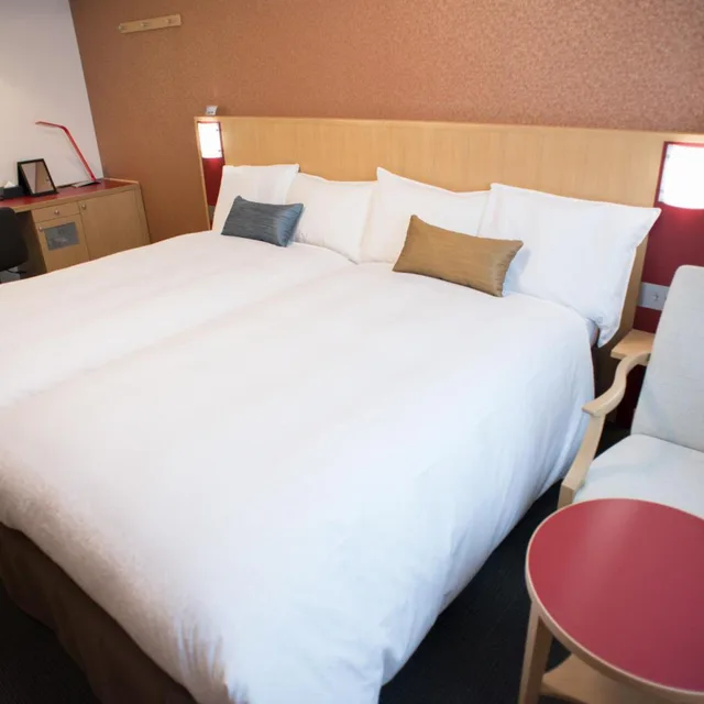 Standard, Twin Beds, Smoking, Hotel The West Hills Mito 1/7