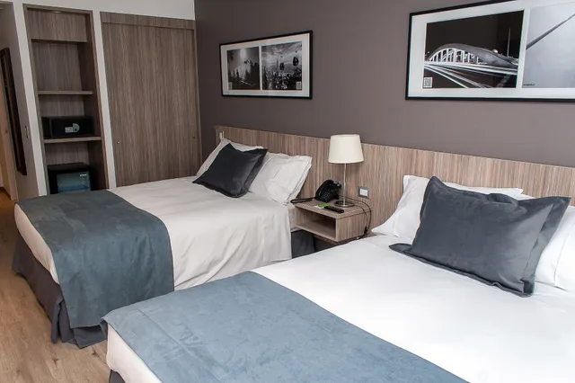 غرفة سوبيريور بسريرين مزدوجين، Hotel Capital Bellet 9/10