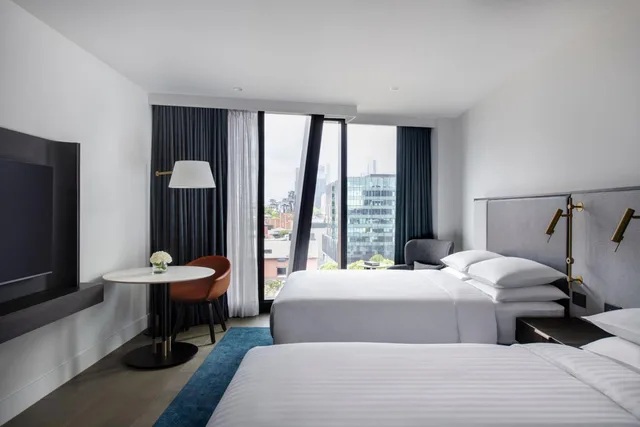 غرفة سوبيريور بسريرين منفصلين، Melbourne Marriott Hotel Docklands 2/10