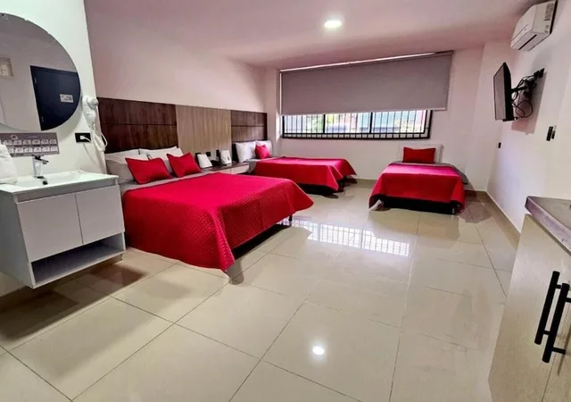 شقة كلاسيكية بسرير كوين وسريرين منفصلين بإطلالة على المدينة، Ofix Hotel 8/10