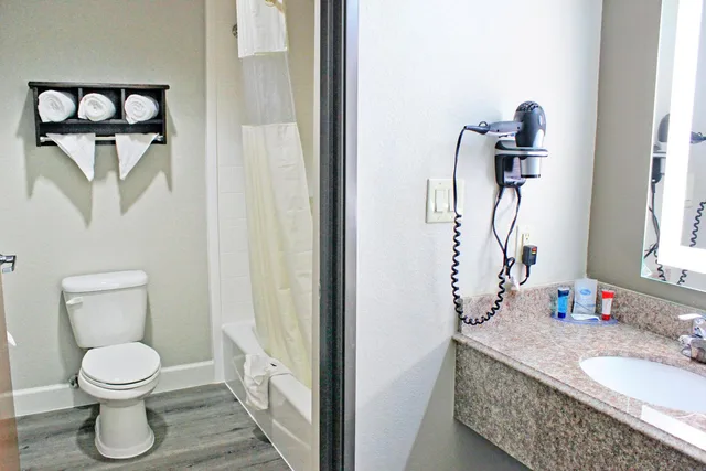 غرفة قياسية بسرير مزدوج، Palacio Royale Inn Houston Nw 6/10