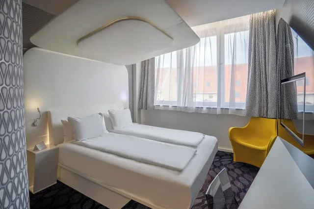 غرفة سوبيريور بسرير مزدوج بإطلالة على المدينة، Magic Hotel Bergen City Center, a member of Radisson Individuals 2/3