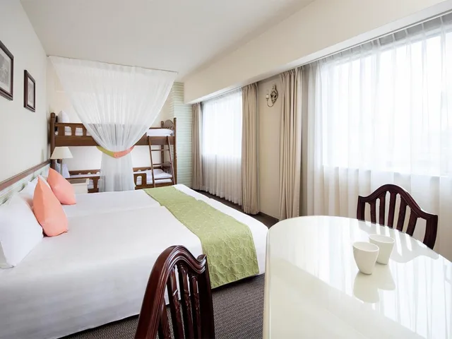 غرفة رباعية بسرير فردي، Hotel Francs 2/3