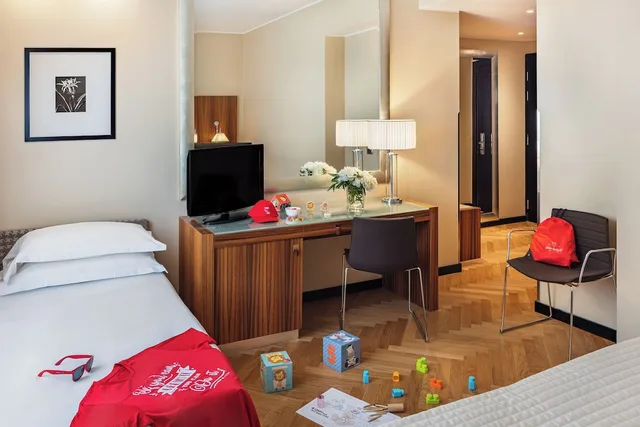 غرفة عائلية بسريرين منفصلين، Starhotels Anderson 4/10