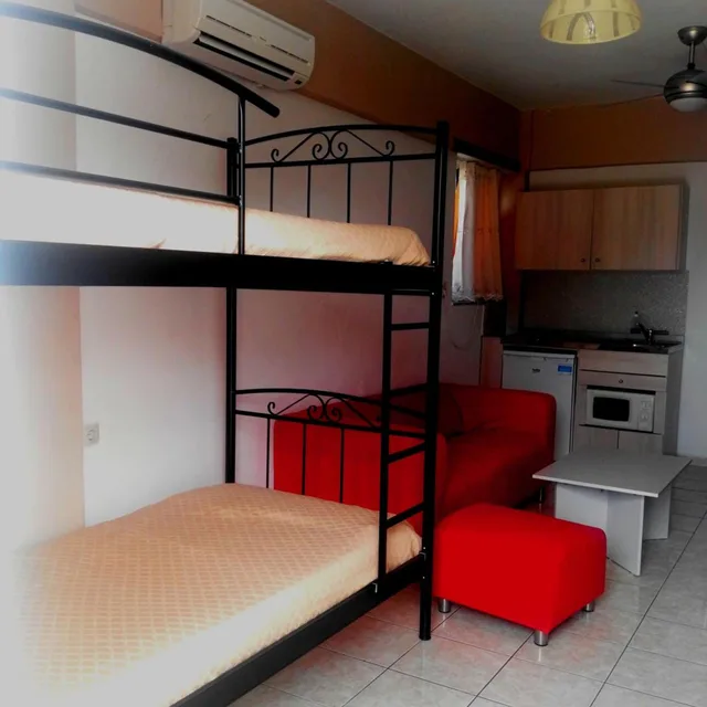 استوديو بإطلالة على الحديقة، Baladinos Apartments 2/4