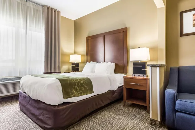 جناح بسرير كوين لذوي الإعاقة، Comfort Suites Sioux Falls Mall District SD 3/7