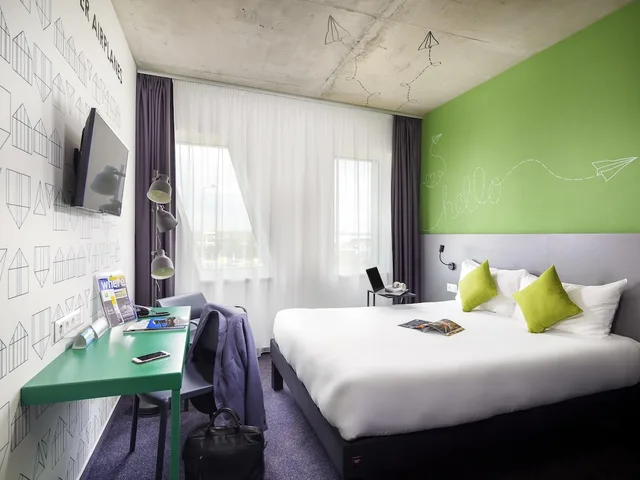غرفة قياسية بسرير مزدوج، Ibis Styles Budapest Airport 2/8