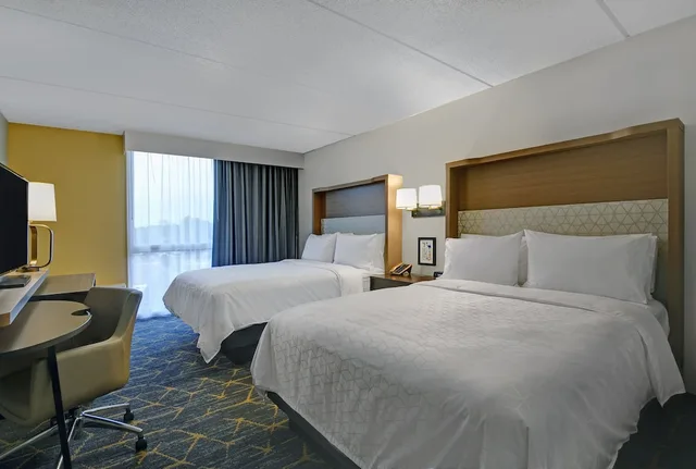 غرفة بسريرين كوين في الطابق العلوي لذوي الإعاقة، HOLIDAY INN PHILADELPHIA-CHERRY HILL 2/5