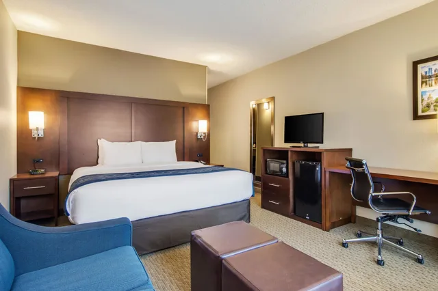 غرفة بسرير كينج لذوي الإعاقة، Comfort Inn Roswell-Dunwoody 3/9