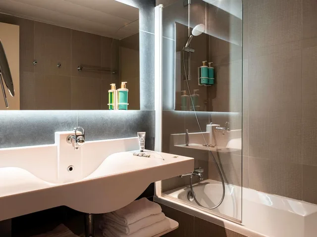 غرفة كومفورت بسرير فردي مع أريكة، Novotel Belfort Centre Atria 5/6