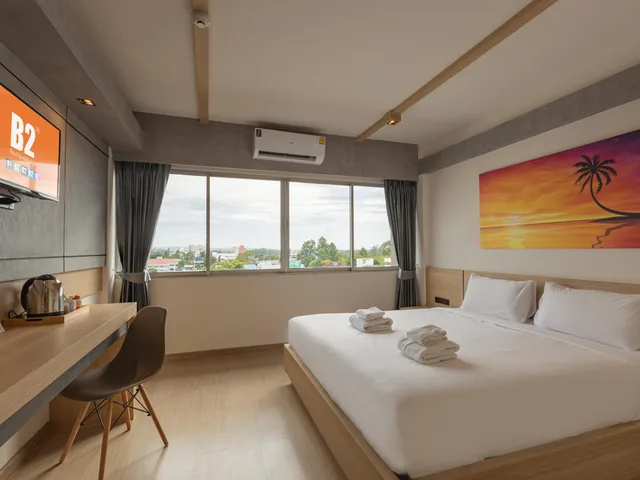 غرفة بريميير ديلوكس، B2 Surat Thani Boutique & Budget Hotel 1/1