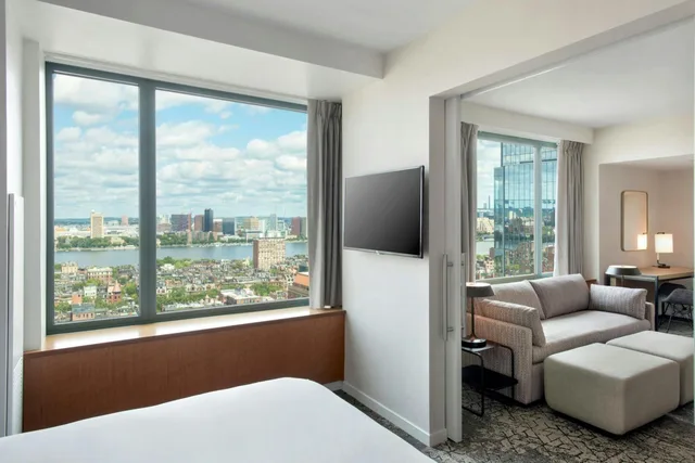 جناح جونيور بسريرين مزدوجين مع أريكة، SHERATON BOSTON HOTEL 4/10