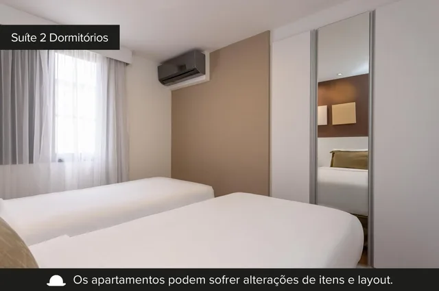 جناح بسرير مزدوج بغرفتي نوم، Paulista Suites by Charlie 5/10