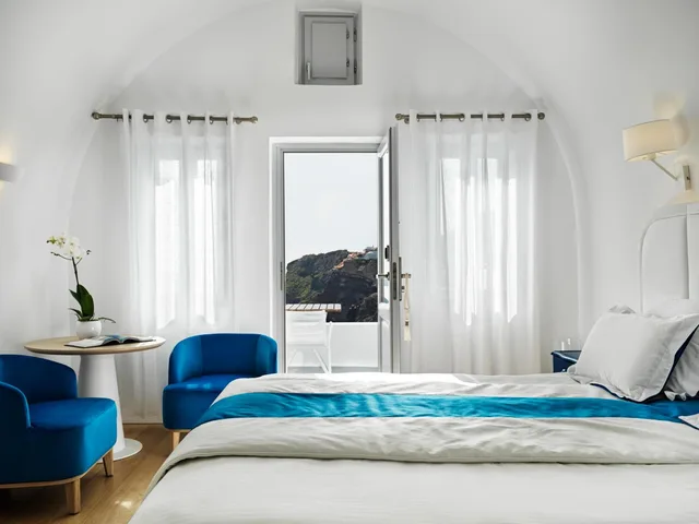 Junior Suite, Caldera View، Katikies Santorini - The Leading Hotels of the World 1/2