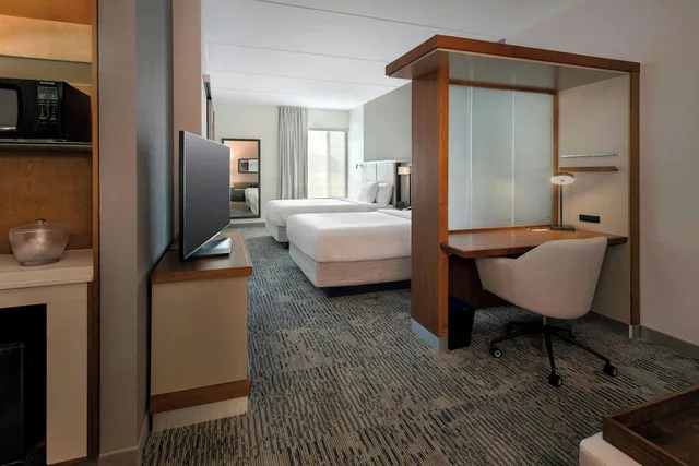 جناح بسريرين كوين مع سرير سحّاب إضافي، SPRINGHILL SUITES MT. LAUREL CHERRY HILL 6/6