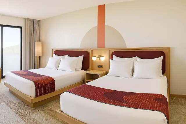 غرفة بسريرين كوين، Poco Diablo Resort 1/5