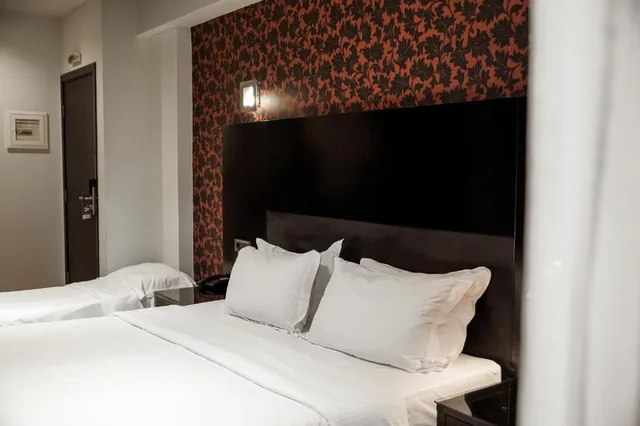غرفة ثلاثية بثلاثة أسرّة، Areos Hotel 9/10
