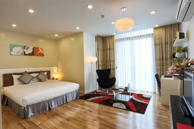 غرفة تنفيذية بسرير مزدوج، My Way Hotel Residence 4/10