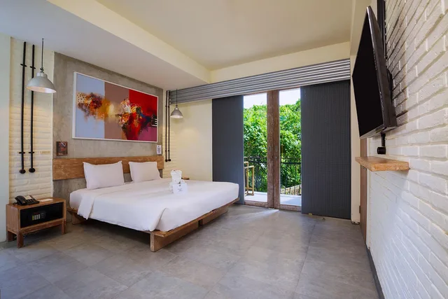 غرفة عائلية بسرير مزدوج وسرير فردي، FRii Bali Echo Beach 2/2