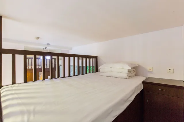 غرفة عائلية بسريرين كوين، Mayson Shanghai Zhongshan Park Serviced Apartment 4/7