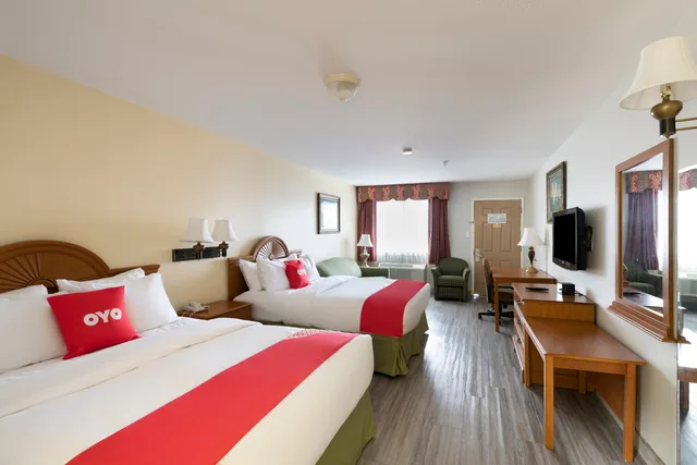 غرفة بسريرين كوين لذوي الإعاقة، OYO Hotel Stafford TX I-69 North 2/7