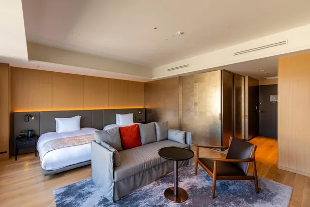 غرفة تنفيذية بسريرين منفصلين مع دخول الصالة، The Hotel Seiryu Kyoto Kiyomizu 2/8