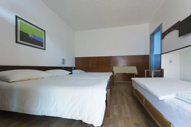 غرفة رباعية بأربعة أسرّة، Hotel Besso Lugano Center 1/3