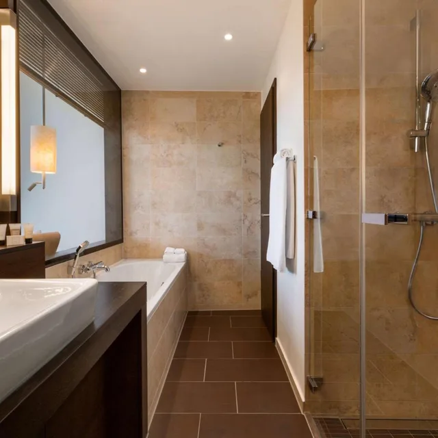 غرفة ديلوكس بسرير مزدوج بحوض استحمام، Infinity Hotel and Conference Resort Munich 5/5