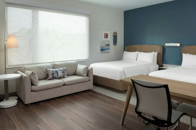 استوديو بسريرين كوين مع أريكة، Element by Marriott San Diego Mission Valley 2/3