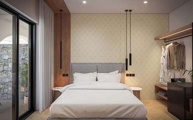 غرفة تنفيذية بسرير مزدوج، Nikon Boutique Hotel 1/2