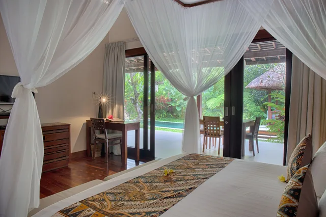 2 Bedrooms, Deluxe, Villa, 1 Double and 1 Single Bed, Greenery View, Private Pool، Villa Santun 2/5