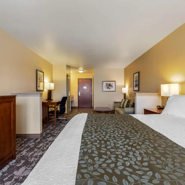 غرفة كبيرة بسرير كينج يُسمح فيها بالحيوانات الأليفة، Best Western Plus Red River Inn 3/5
