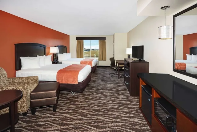 Studio, Suite, 2 Queen Beds, Accessible, AmericInn by Wyndham Waupun 1/3